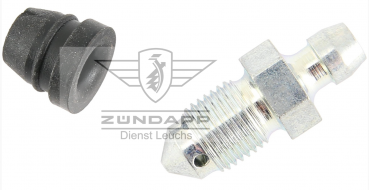 Zündapp Bremssattel Entlüftungsschraube M 10 x 1 mit Kappe